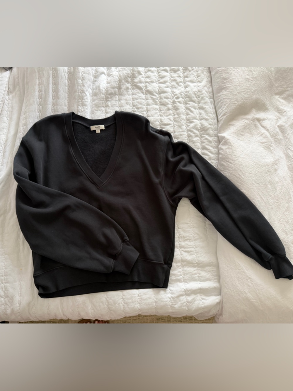Agolde V-Neck Sweatshirt